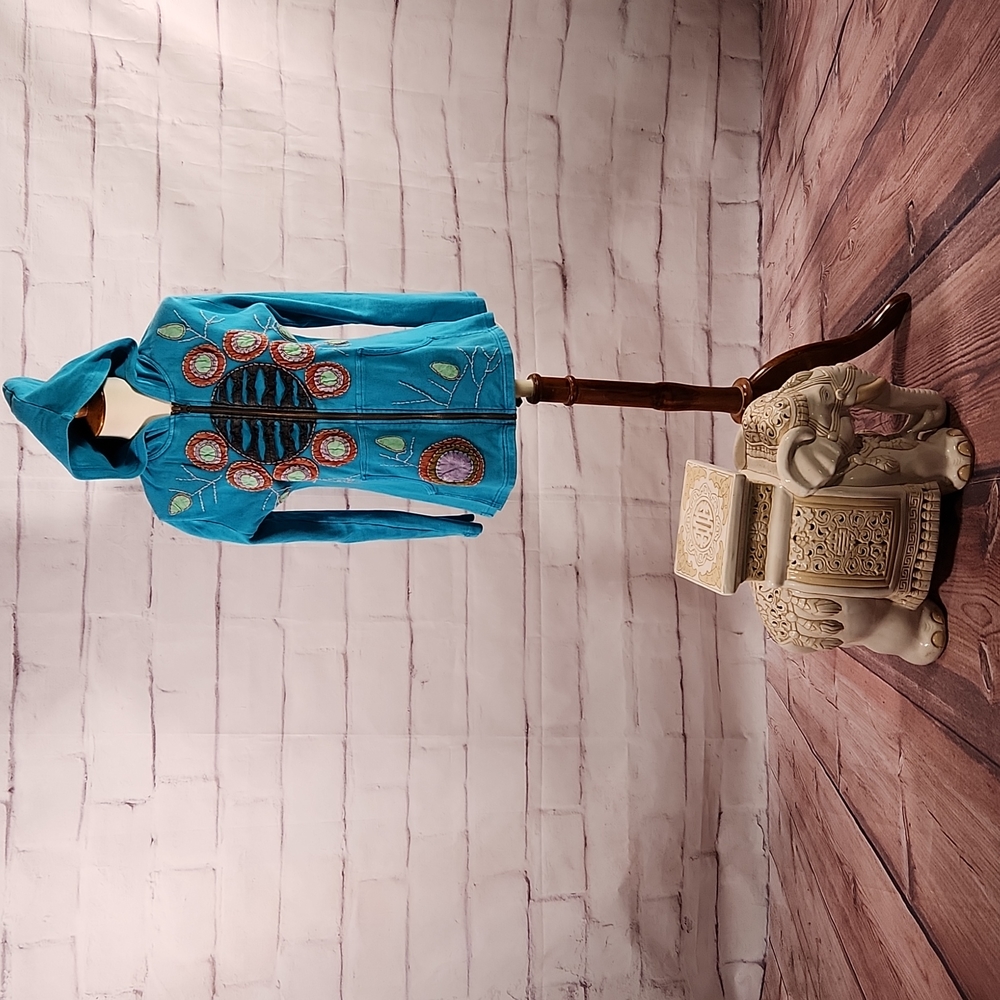 Rising International Patchwork Jacket - image 1